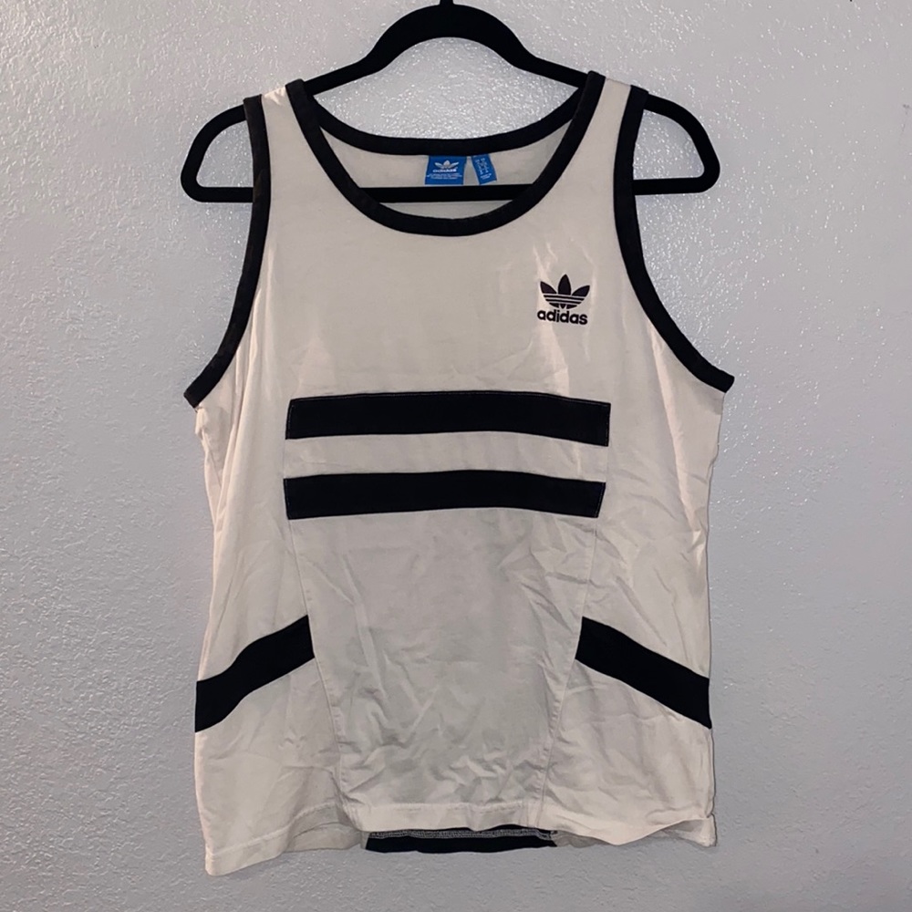 Adidas White Sport Tank